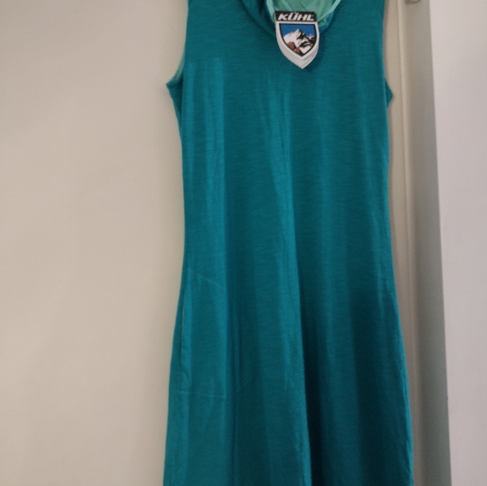 NWT Kuhl reversible Vega Dress Sleeveless cowl neckline #4125